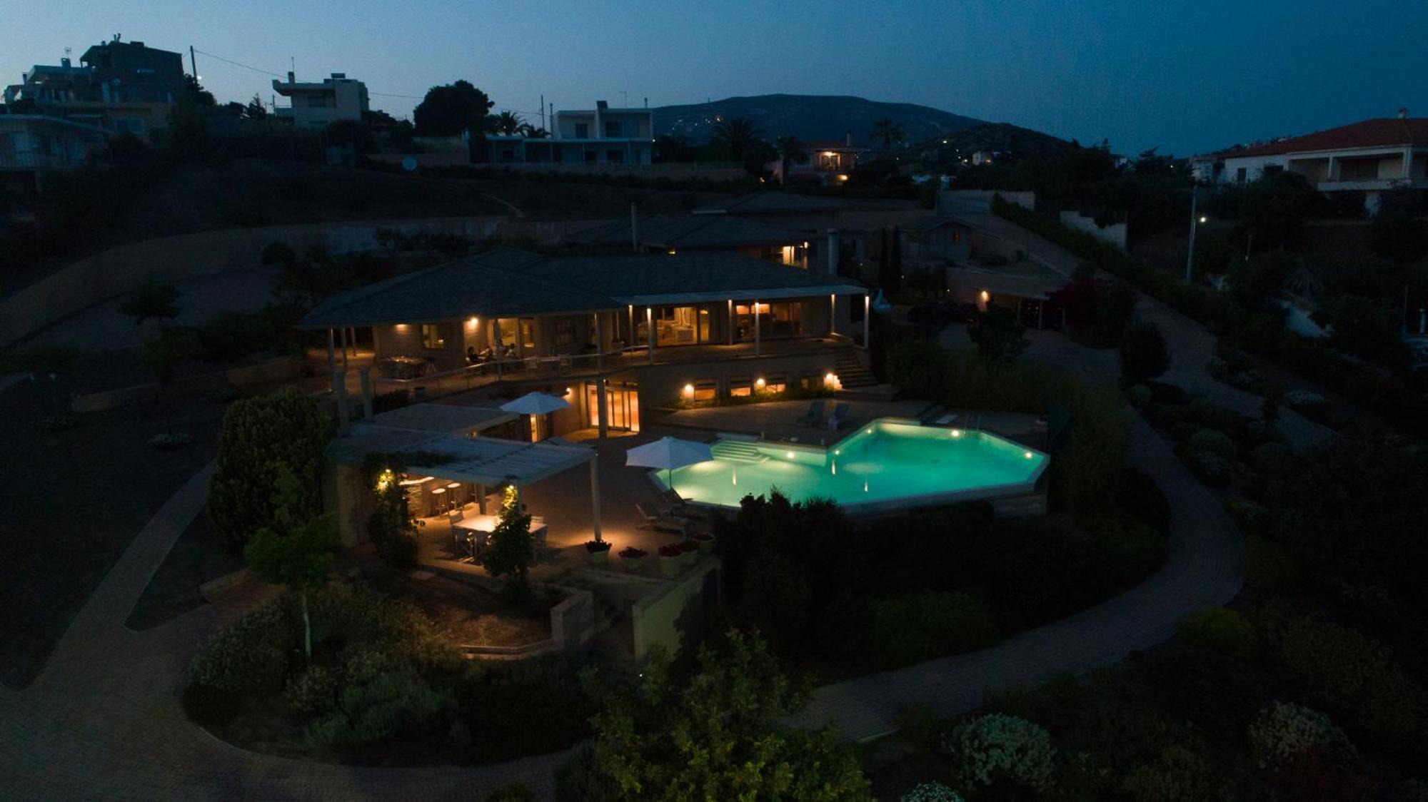 Lyciponon Villa Anavyssos Dış mekan fotoğraf